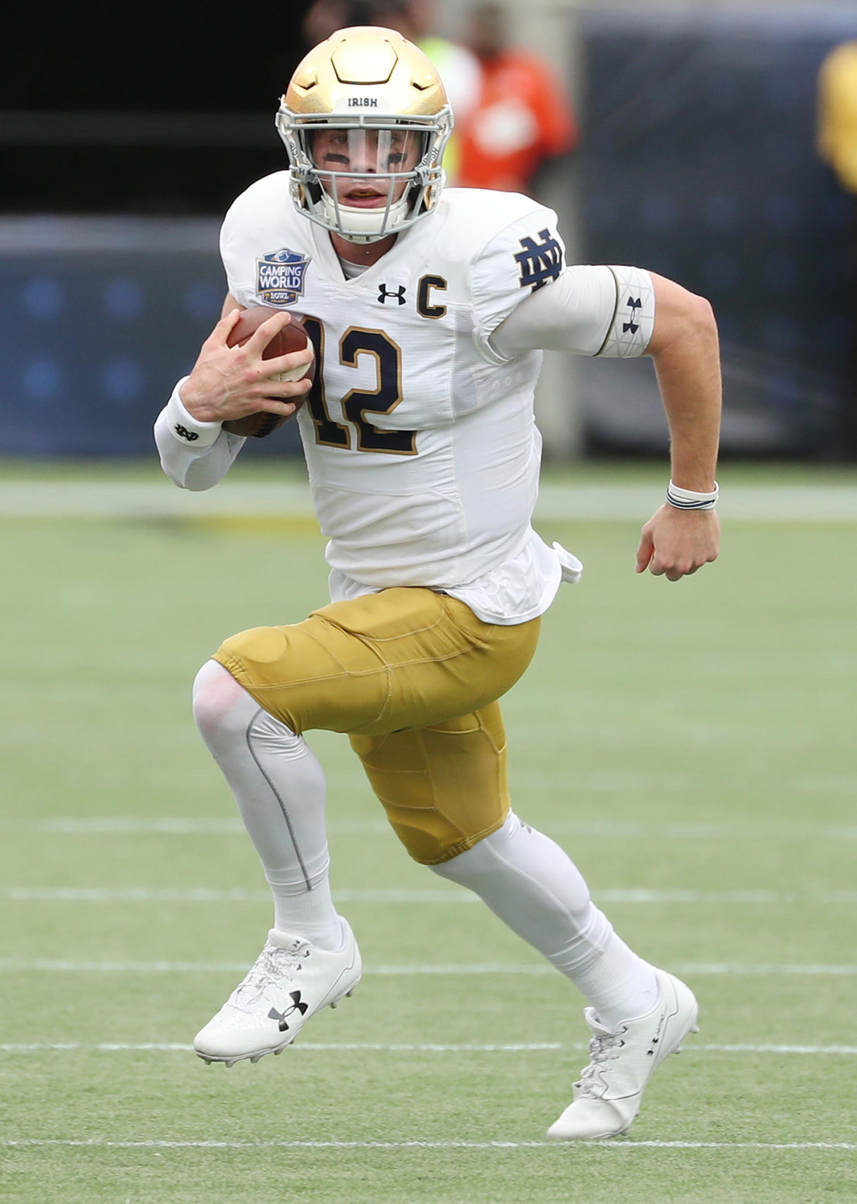 Notre Dame QB Ian Book, 33-1